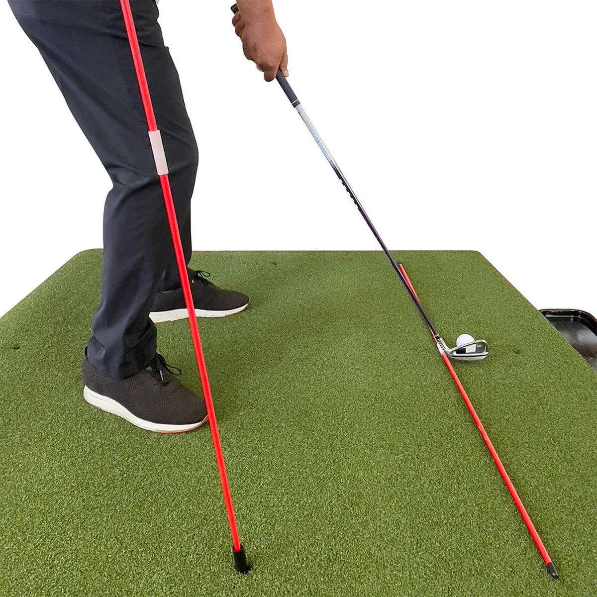 Spornia ProStrike Commercial Golf Mat - 5&#39;x5&#39;