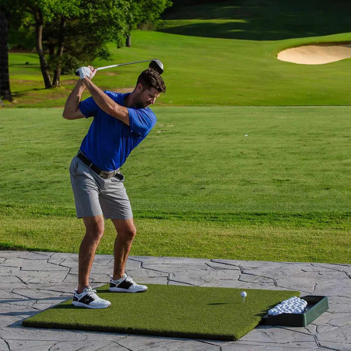 Real Feel Country Club Elite Golf Mat - 4&#39;x5&#39;