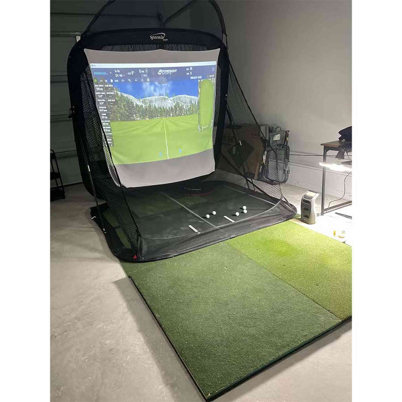Spornia Golf Simulator Target Sheet