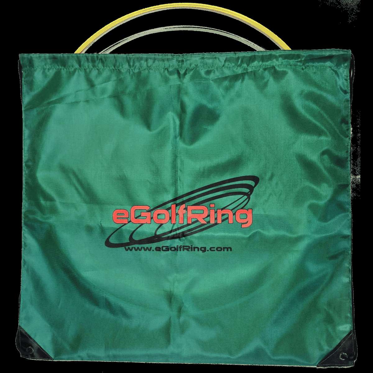 eGolfRing set - YELLOW 1&#39;, 2&#39;, 4&#39;, 8&#39; with carry bag